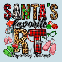 Santa's Favorite Rt Respiratory Therapist Ladies Tee | Teevron