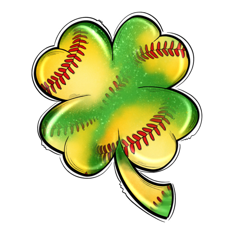 St. Patrick's Day Clover Softball Premium Tee by Artiststas | Teevron