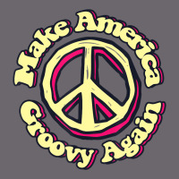 Make America Groovy Again Peace Sign 70s Retro Premium Sweatshirt | Teevron