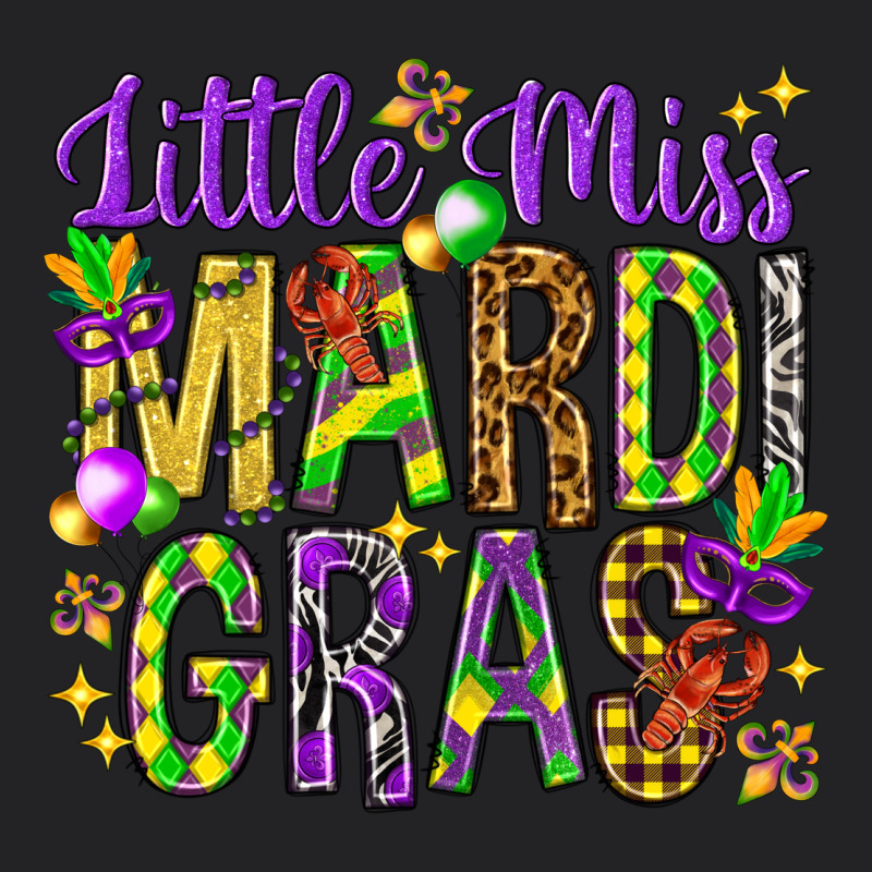 Little Miss Mardi Gras Hjf Vintage Tee by HowdyJamesFarm | Teevron