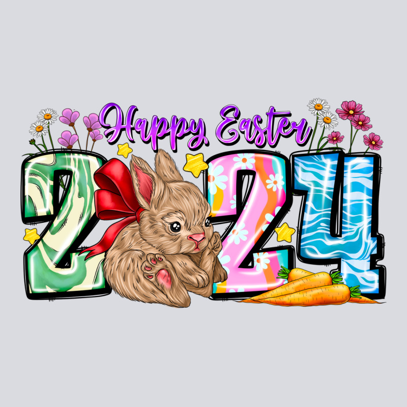 Happy Easter 2024 Zipper Hoodie by CowhideDigitalArt | Teevron