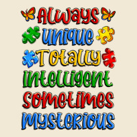 Always Unique Totally Intelligent Sometimes Myster Premium Tee | Teevron