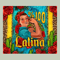 Hundred Percent Latina Strong Woman Ladies Tee | Teevron