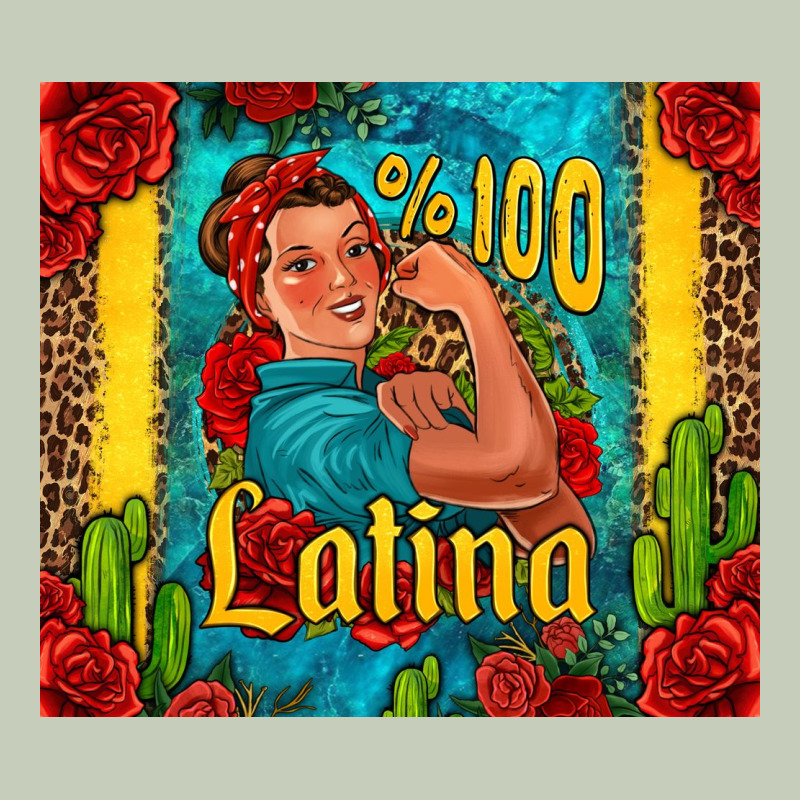 Hundred Percent Latina Strong Woman Ladies Tee by Jasminsmagicworld | Teevron