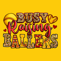 Busy Raising Ballers Softball Premium Hoodie | Teevron