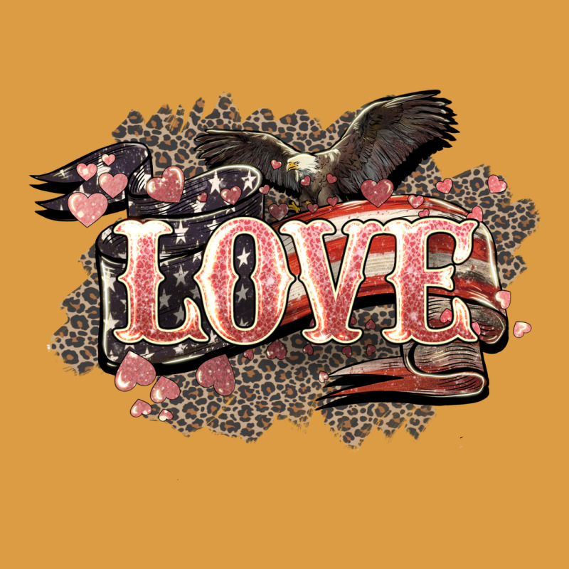 Love America 4th Of July Urban Heavy Tee by HowdyJamesFarm | Teevron