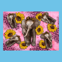 Baby Elephant Sunflowers Kid's Bottle Premium Sweatshirt | Teevron