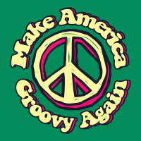 Make America Groovy Again Peace Sign 70s Retro Urban Hoodie | Teevron