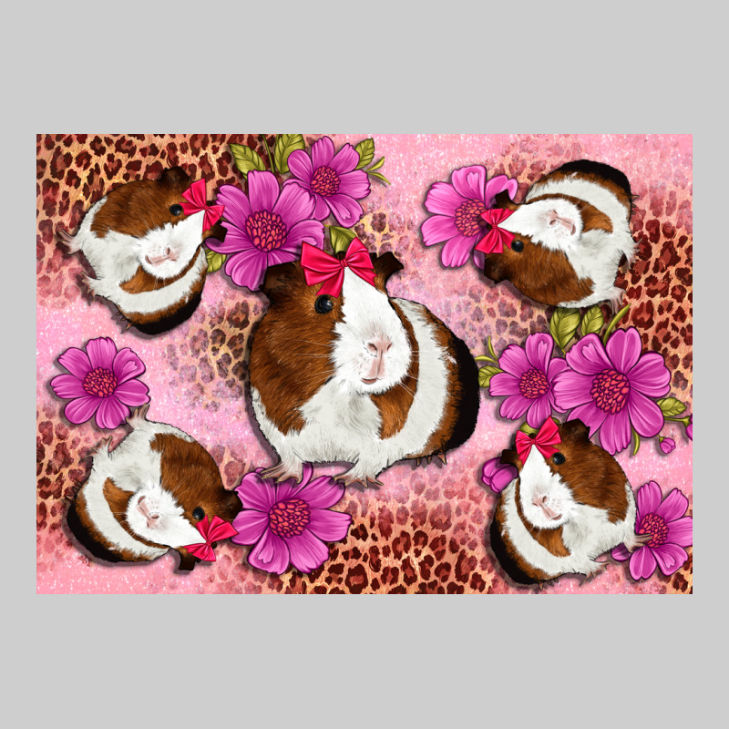 Guinea Pig Flowers Premium Sweatshirt by Artiststas | Teevron