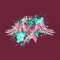 Cancer Ribbon With Angel Wings Long Sleeve Tee | Teevron