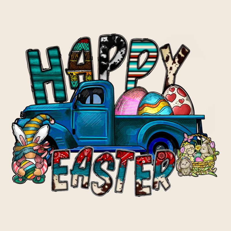 Happy Easter  Truck Zipper Hoodie by CowhideDigitalArt | Teevron
