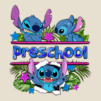 Preview Flower Stitch Blue Preschool Urban Hoodie | Teevron