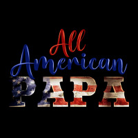 All American Papa Ladies Tee | Teevron