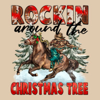 Rockin Around The Christmas Tree Rodeo Heavyweight Sweatshirt | Teevron