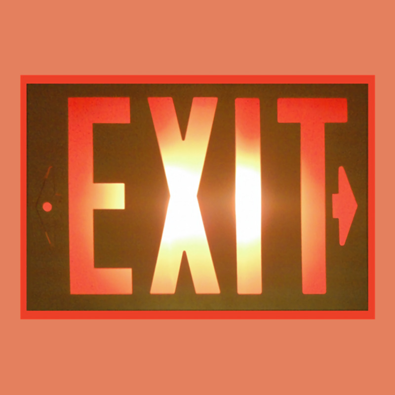 Exit Sign   Hippie Classic Tee by lanVoArt | Teevron
