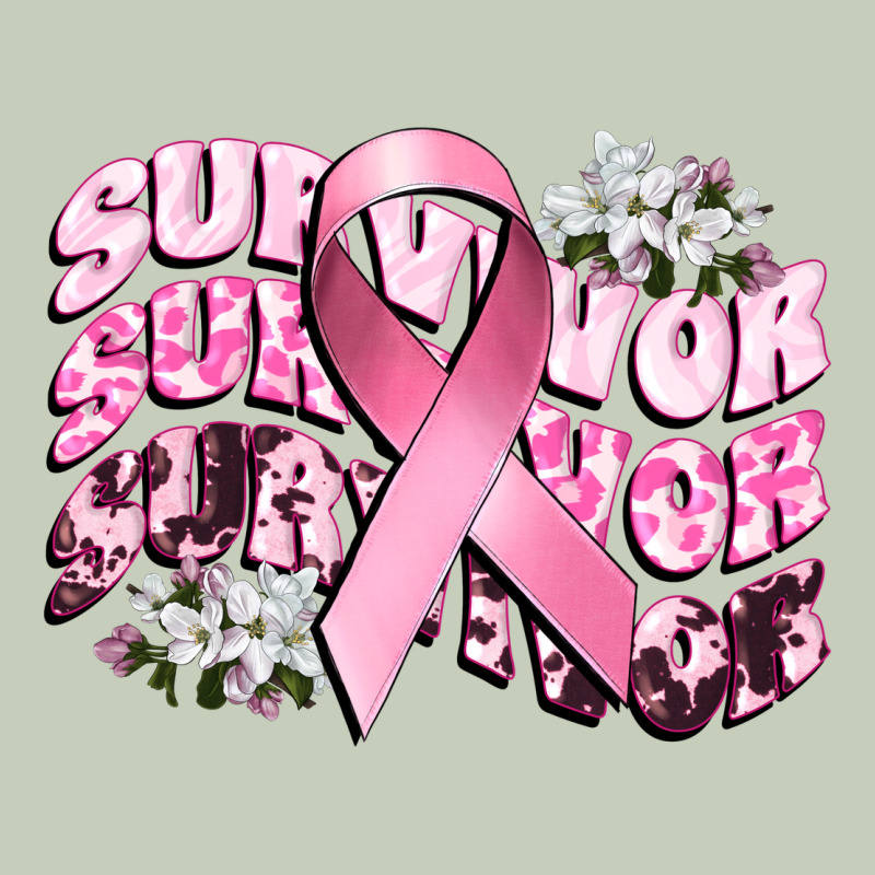 Survivor Breast Cancer Long Sleeve Tee by CowGirlArtShop | Teevron