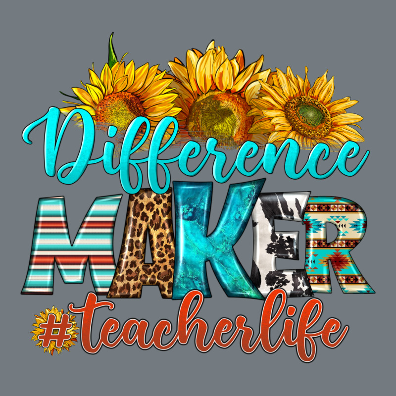 Difference Maker Teacher Life Heavyweight Sweatshirt by BundleAndBundleShop | Teevron
