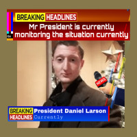 Daniel Larson Monitoring The Situation   Vintage Premium Hoodie | Teevron