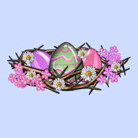Easter Eggs And Crown Of Thorns Easter Day Urban Heavy Tee | Teevron