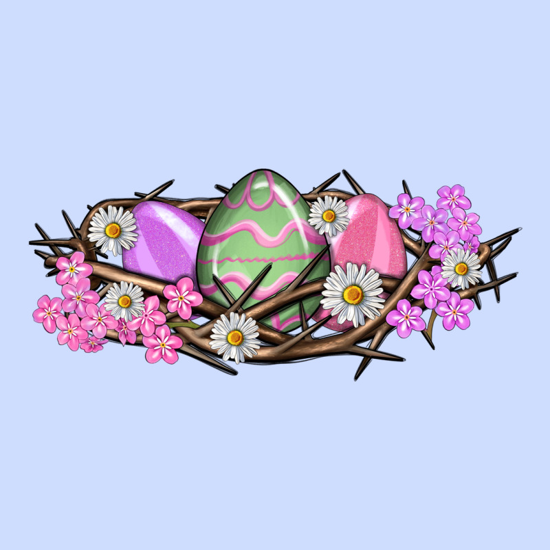 Easter Eggs And Crown Of Thorns Easter Day Urban Heavy Tee by HowdyJamesFarm | Teevron