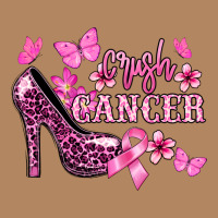 Crush Cancer With High Heels Cancer Awareness Long Sleeve Tee | Teevron