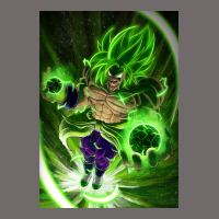 Legendary Broly Supersaiyajin Poster Travel Urban Heavy Tee | Teevron