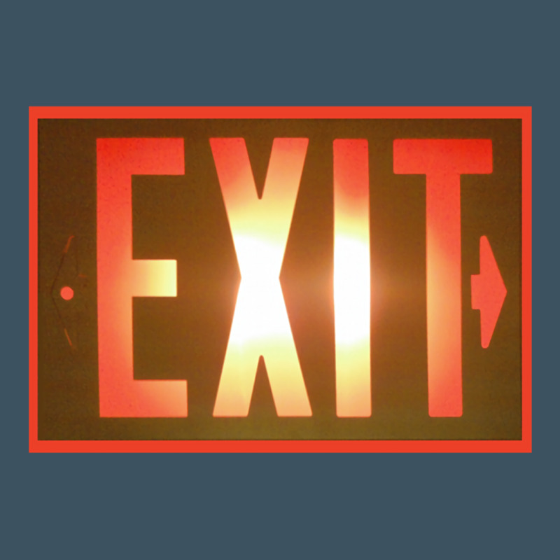Exit Sign   Hippie Urban Heavy Tee by lanVoArt | Teevron