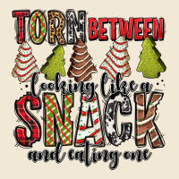 Torn Between Looking Like A Snack And Eating One Christmas Cake Ladies Tee | Teevron