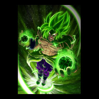 Legendary Broly Supersaiyajin Poster Travel Heavy Core Tee | Teevron