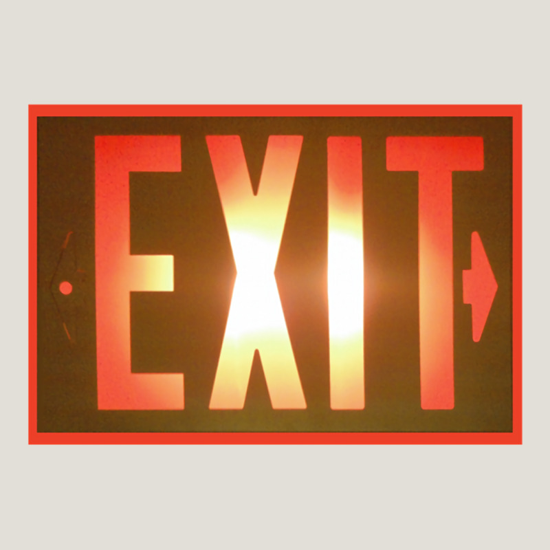 Exit Sign   Hippie Heavy Core Tee by lanVoArt | Teevron