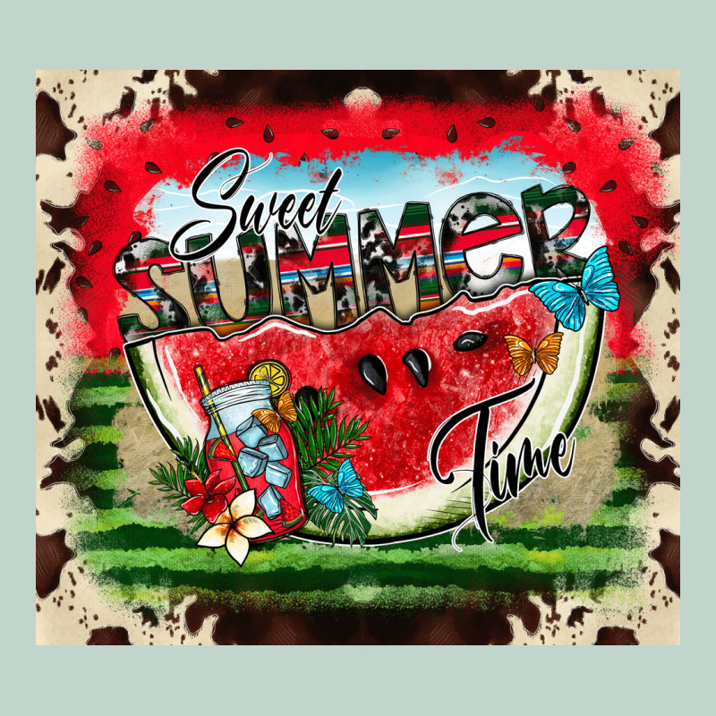 Summer Vibes Zipper Hoodie by CowhideDigitalArt | Teevron