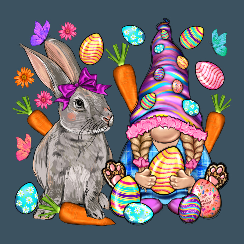 Easter Gnome And Rabbit Easter Day Urban Heavy Tee by HowdyJamesFarm | Teevron