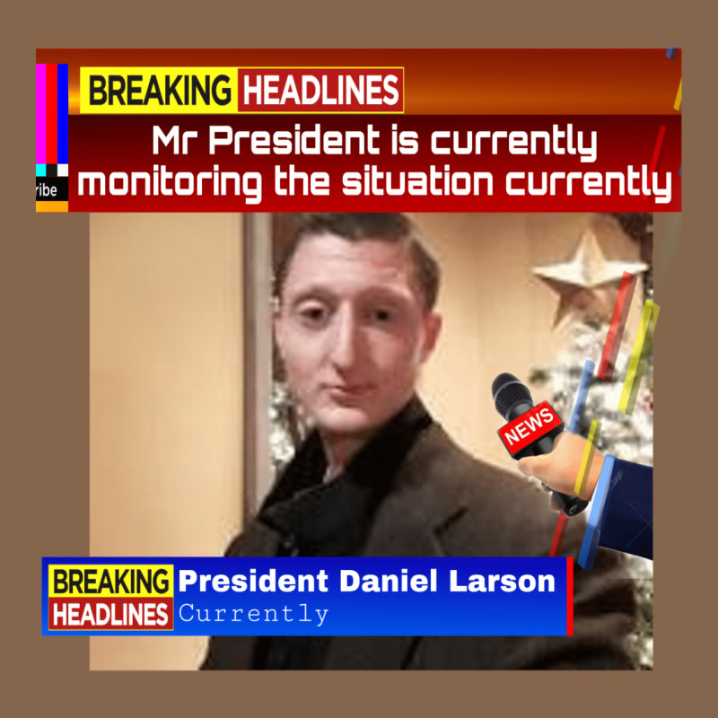 Daniel Larson Monitoring The Situation   Vintage Premium Tee by lanVoArt | Teevron