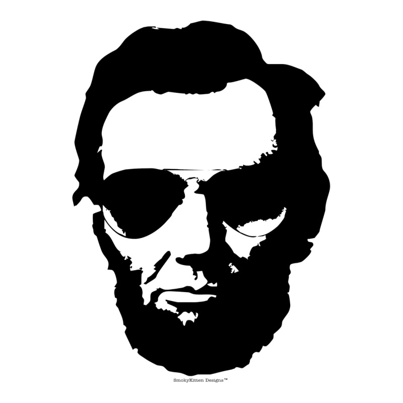 Cool Abe Lincoln With Aviator Sunglasses Black Premium Tee by lanVoArt | Teevron