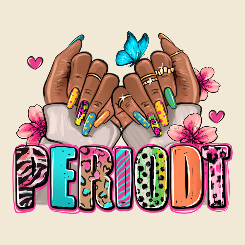Periodt Afro Woman Nail Art Premium Tee by RanaPortraitStore | Teevron