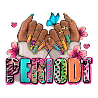 Periodt afro woman nail art | Teevron