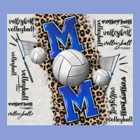 Volleyball Mom Blue Mother's Day Long Sleeve Tee | Teevron