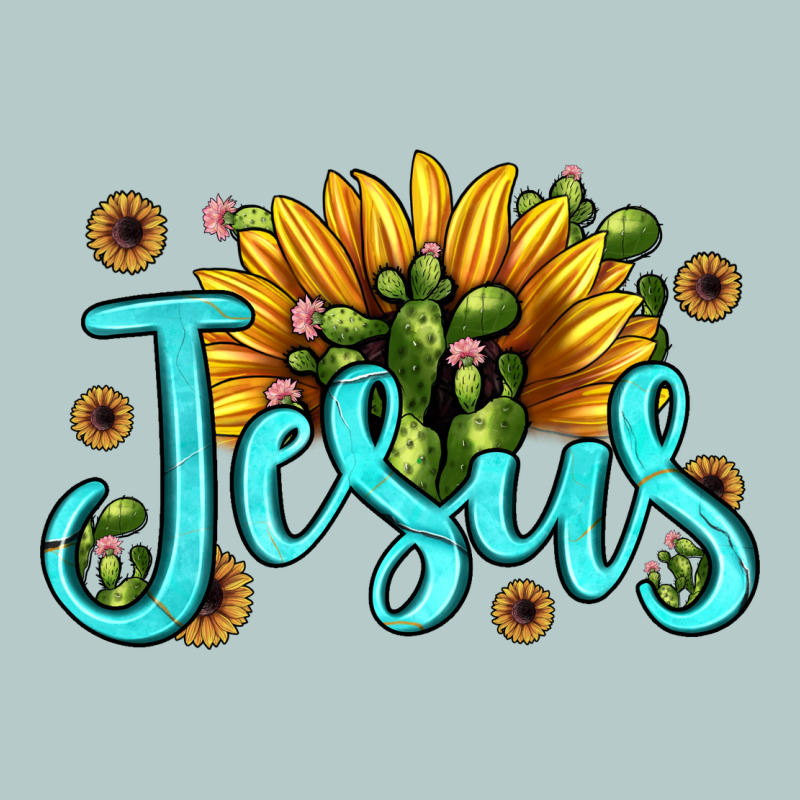 Jesus Sunflower Heavy Core Tee by JahusDesignShop | Teevron