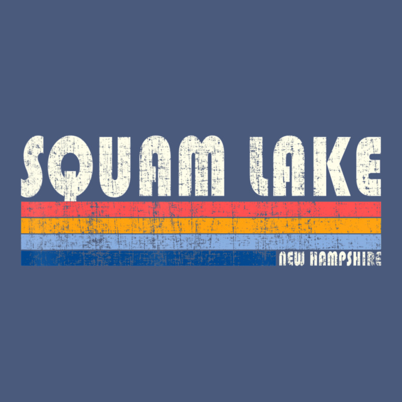 Vintage 70s 80s Style Squam Lake Nh Vintage Hoodie by lanVoArt | Teevron
