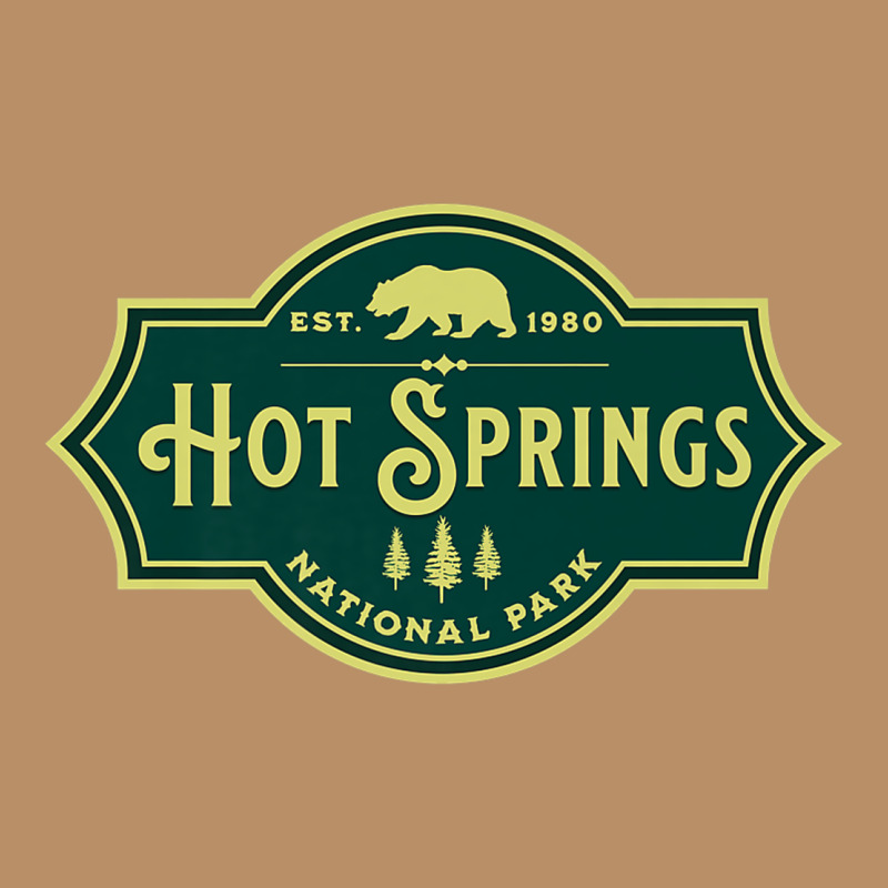 Hot Springs National Park Arkansas Nature Bear Hike Outdoors Vintage Hoodie by lanVoArt | Teevron