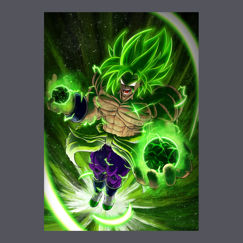 Legendary Broly Supersaiyajin Poster Travel Vintage Hoodie by lanVoArt | Teevron
