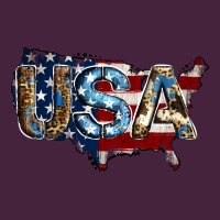 Usa American Flag Background Long Sleeve Tee | Teevron