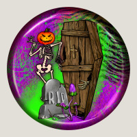 Halloween Round Earrings 1 Heavy Core Tee | Teevron