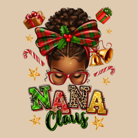 Nana Claus Afro Messy Bun Classic Tee | Teevron