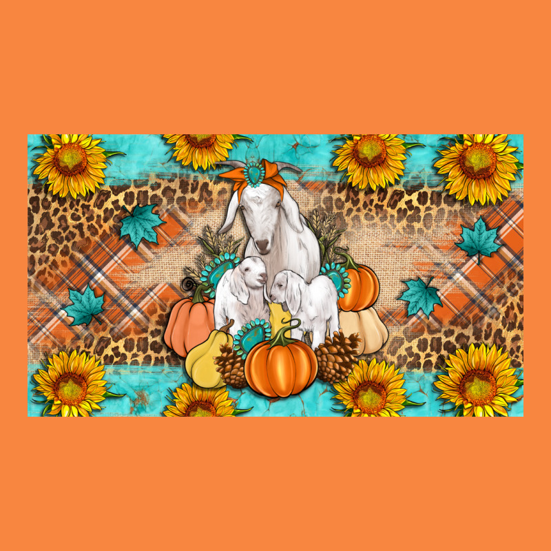 Goat Family Fall Pumpkins Premium Sweatshirt by Artiststas | Teevron