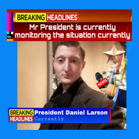 Daniel Larson Monitoring The Situation   Vintage Zipper Hoodie | Teevron
