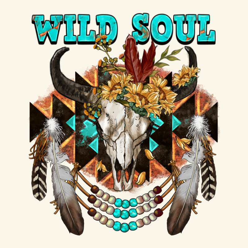 Wild Soul Bull Skull Premium Hoodie by FaDigitalArtStudio | Teevron