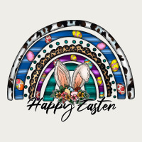 Happy Easter Rainbow Zipper Hoodie | Teevron