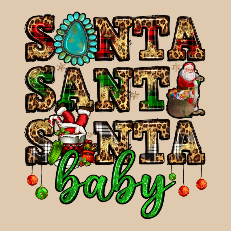Santa Santa Santa Baby Heavyweight Sweatshirt by FaDigitalArtStudio | Teevron