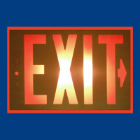 Exit Sign   Hippie Premium Sweatshirt | Teevron